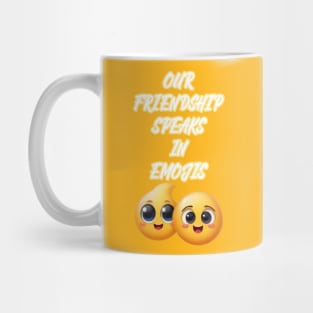 emojis friendship Mug